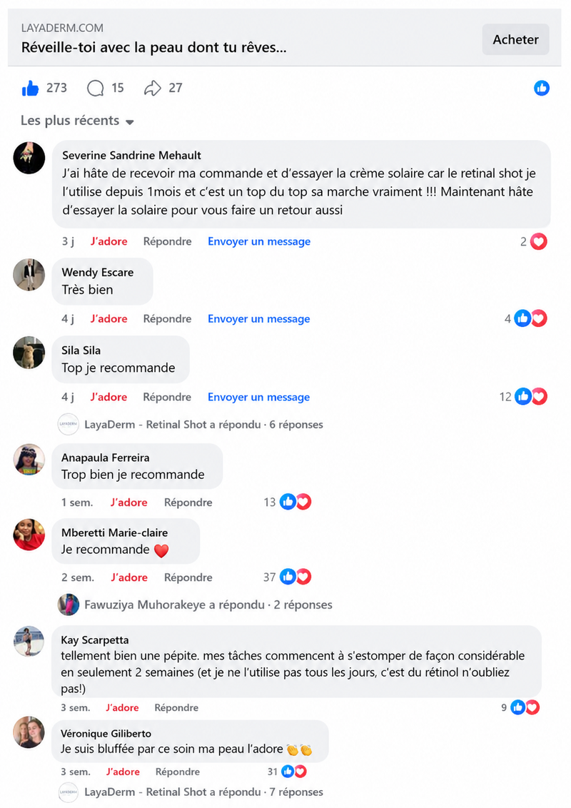 Avis client